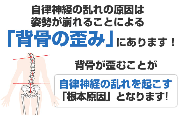 自律神経の乱れの原因
