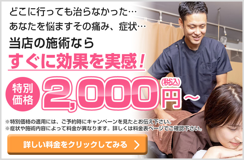 初回料金：2,000円